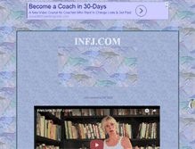 Tablet Screenshot of infj.com